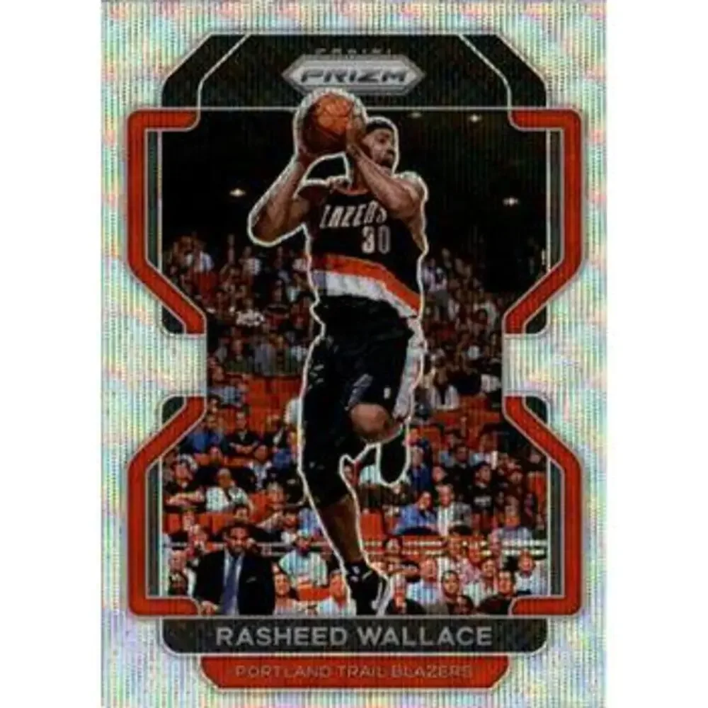 2021-22 Panini Silver Prizm Rasheed Wallace 258 Portland Trail Blazers